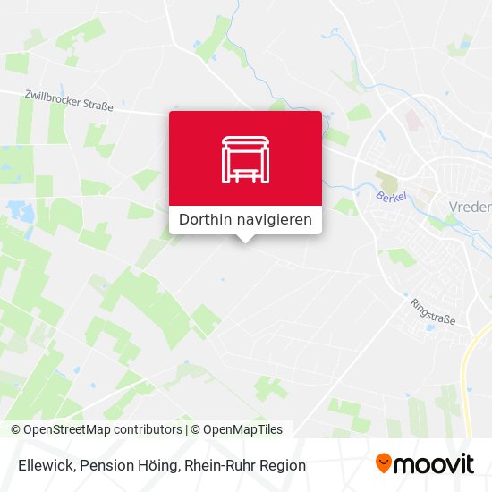 Ellewick, Pension Höing Karte