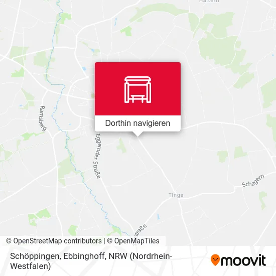 Schöppingen, Ebbinghoff Karte