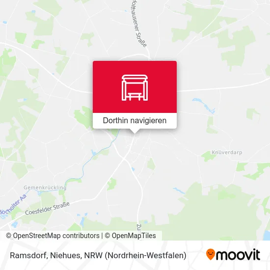 Ramsdorf, Niehues Karte