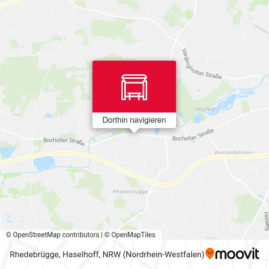 Rhedebrügge, Haselhoff Karte