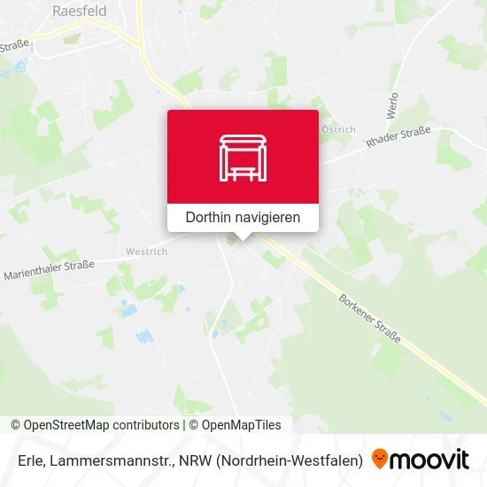 Erle, Lammersmannstr. Karte