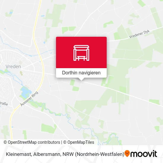 Kleinemast, Albersmann Karte