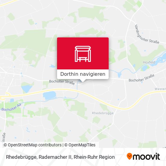 Rhedebrügge, Rademacher II Karte