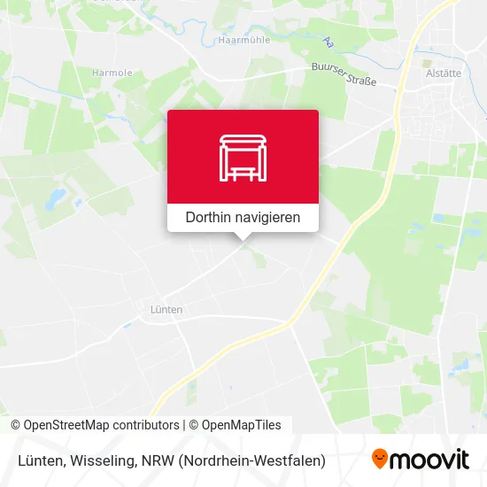 Lünten, Wisseling Karte
