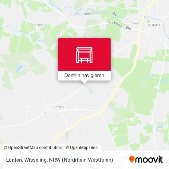 Lünten, Wisseling Karte