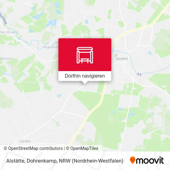 Alstätte, Dohrenkamp Karte
