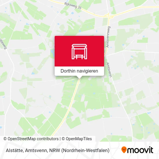 Alstätte, Amtsvenn Karte