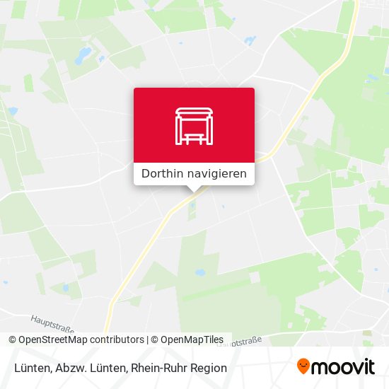 Lünten, Abzw. Lünten Karte