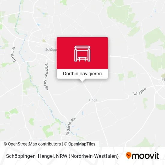 Schöppingen, Hengel Karte