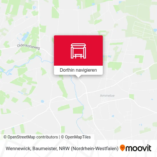 Wennewick, Baumeister Karte