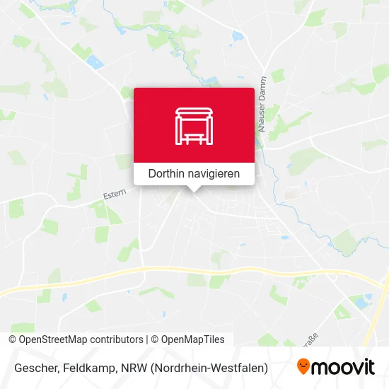 Gescher, Feldkamp Karte