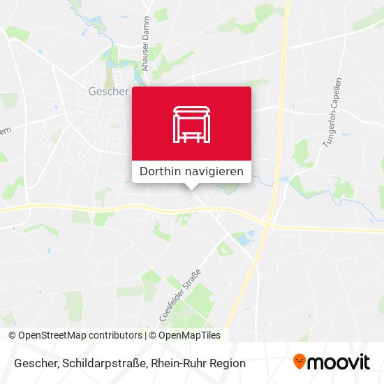 Gescher, Schildarpstraße Karte