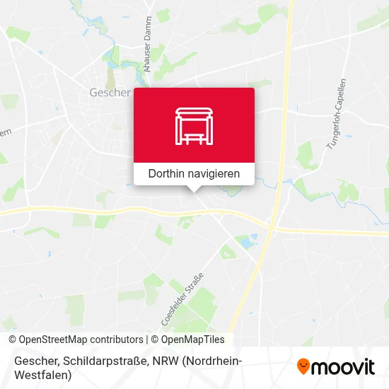 Gescher, Schildarpstraße Karte