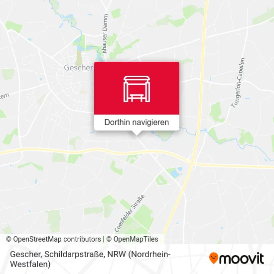 Gescher, Schildarpstraße Karte