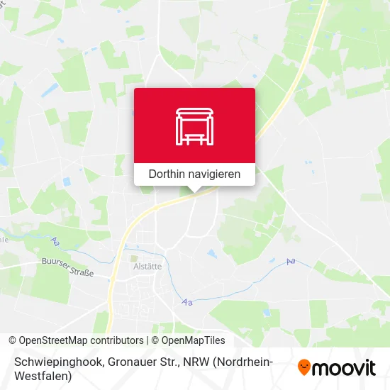 Schwiepinghook, Gronauer Str. Karte