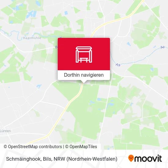 Schmäinghook, Bils Karte