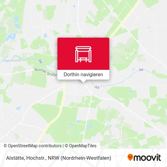 Alstätte, Hochstr. Karte