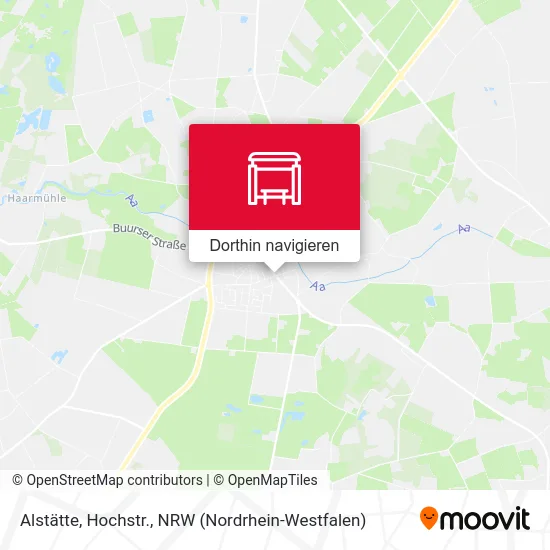 Alstätte, Hochstr. Karte