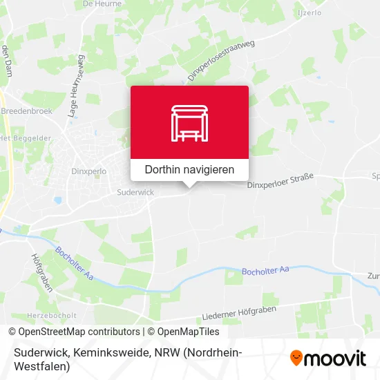 Suderwick, Keminksweide Karte