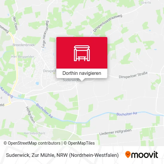 Suderwick, Zur Mühle Karte