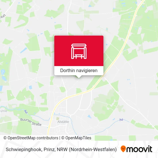 Schwiepinghook, Prinz Karte