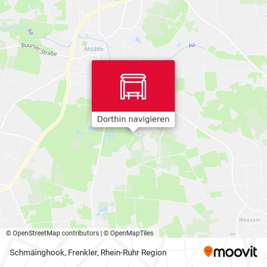 Schmäinghook, Frenkler Karte