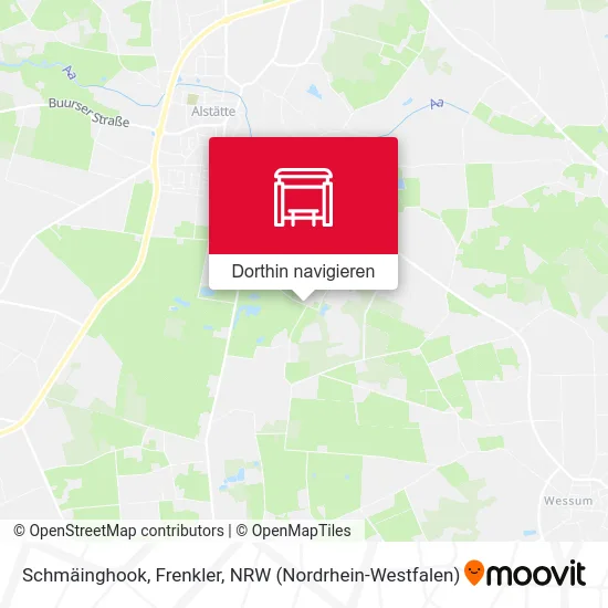 Schmäinghook, Frenkler Karte