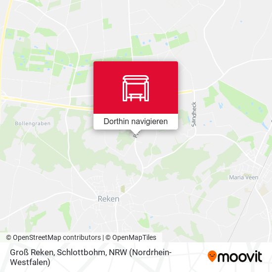 Groß Reken, Schlottbohm Karte