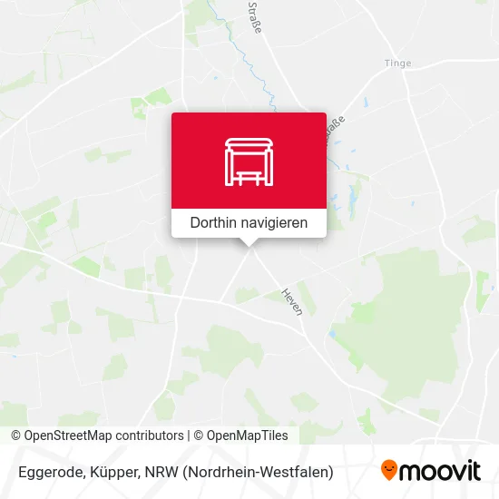 Eggerode, Küpper Karte