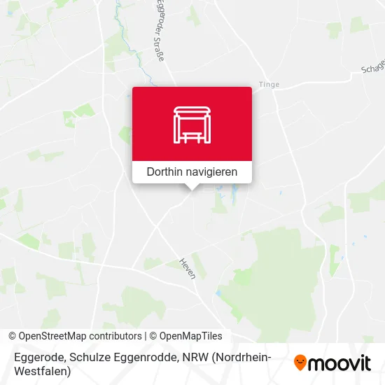 Eggerode, Schulze Eggenrodde Karte