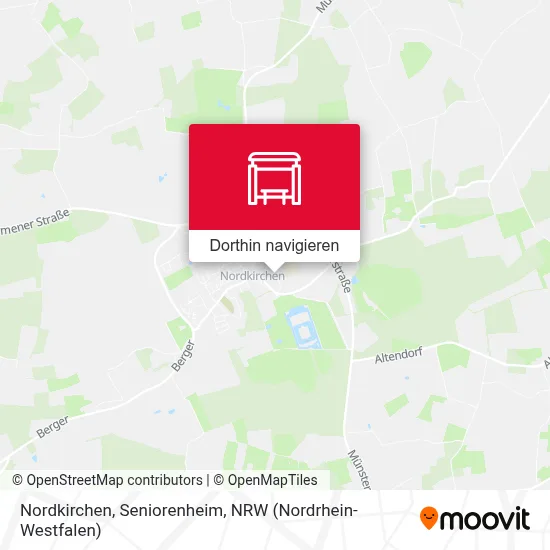 Nordkirchen, Seniorenheim Karte