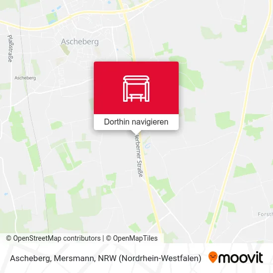 Ascheberg, Mersmann Karte