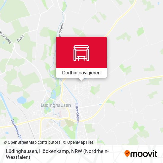 Lüdinghausen, Höckenkamp Karte