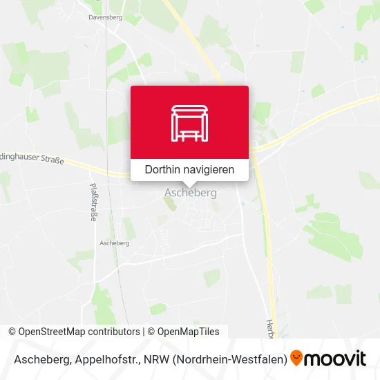 Ascheberg, Appelhofstr. Karte