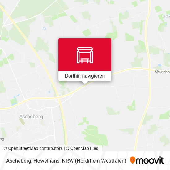 Ascheberg, Höwelhans Karte