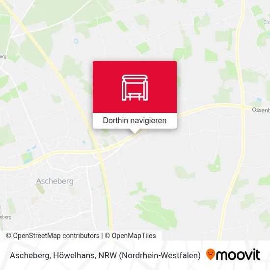 Ascheberg, Höwelhans Karte