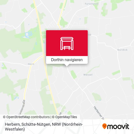 Herbern, Schütte-Nütgen Karte