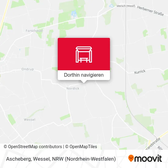 Ascheberg, Wessel Karte