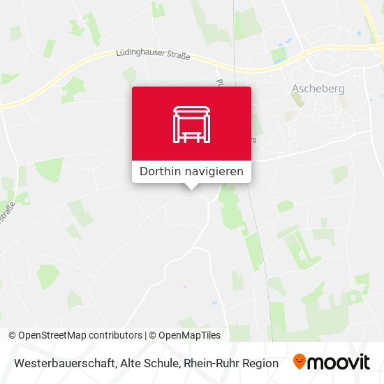 Westerbauerschaft, Alte Schule Karte