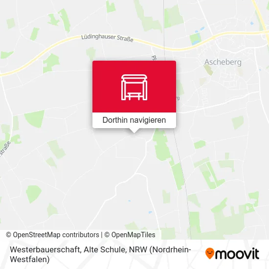 Westerbauerschaft, Alte Schule Karte