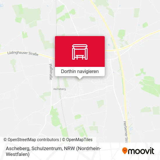 Ascheberg, Schulzentrum Karte
