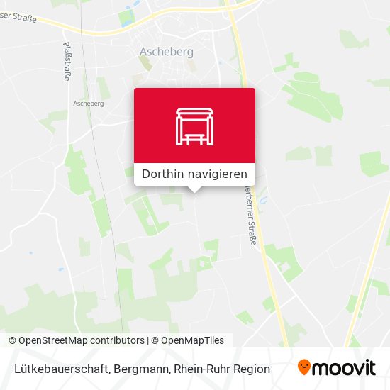 Lütkebauerschaft, Bergmann Karte