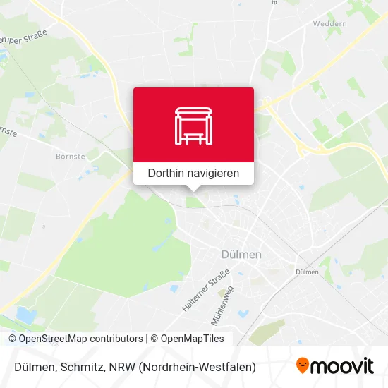 Dülmen, Schmitz Karte