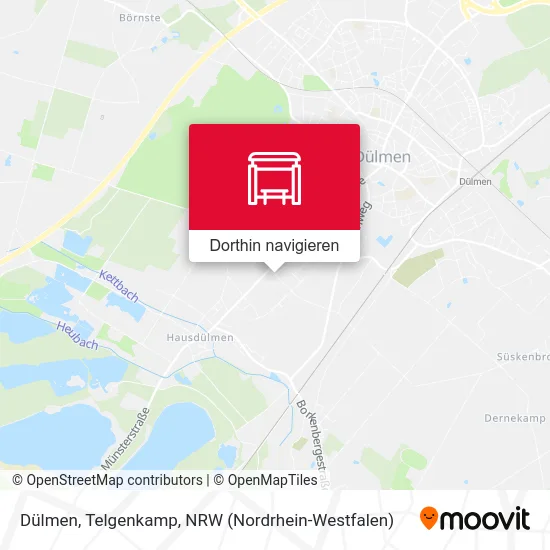 Dülmen, Telgenkamp Karte