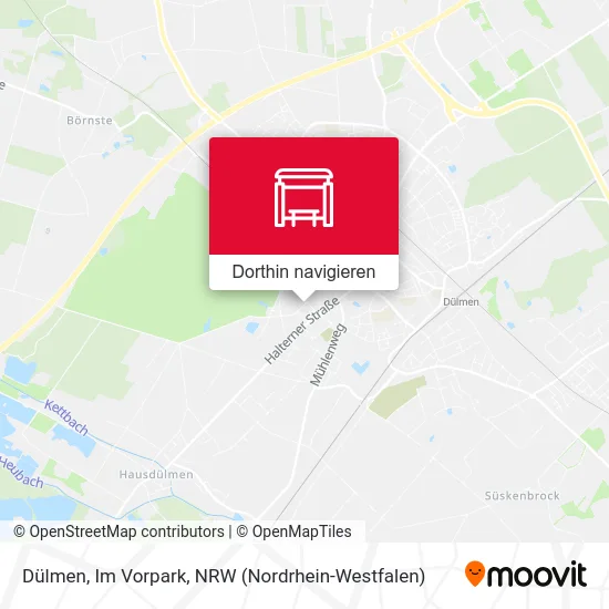 Dülmen, Im Vorpark Karte
