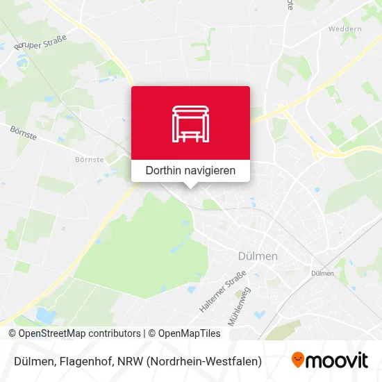 Dülmen, Flagenhof Karte