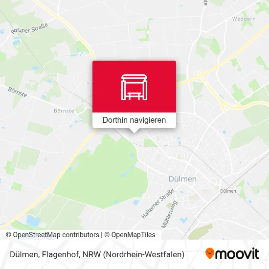 Dülmen, Flagenhof Karte
