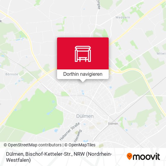 Dülmen, Bischof-Ketteler-Str. Karte