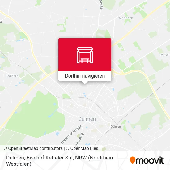 Dülmen, Bischof-Ketteler-Str. Karte
