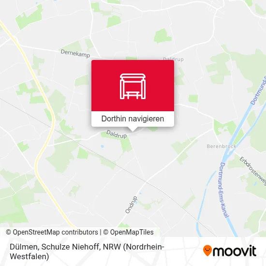 Dülmen, Schulze Niehoff Karte